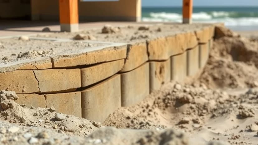 Bygg inte hus på en sandig strand