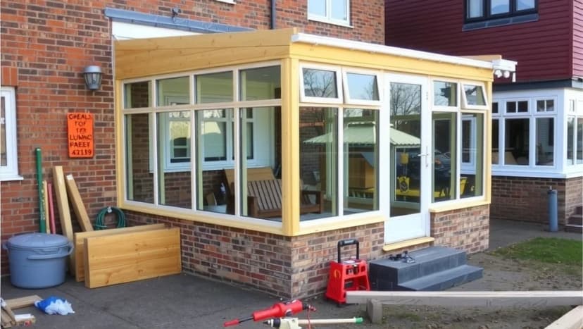 Så bygger du ett uterum mot fasaden