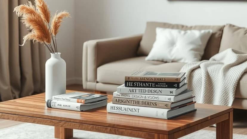 Coffee table book inredning som förändrar rummet