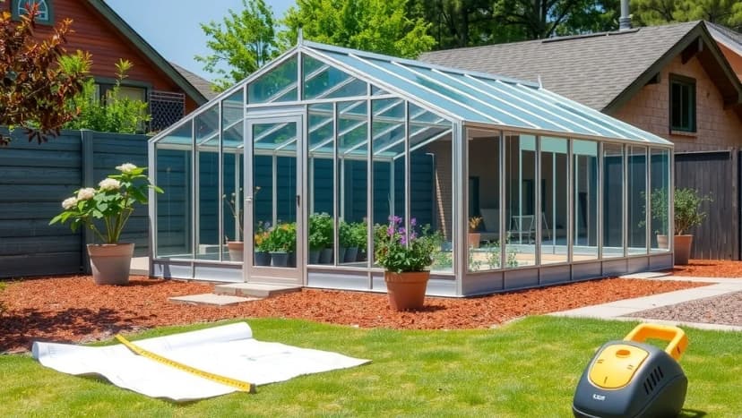 Hur stort växthus får man bygga utan bygglov