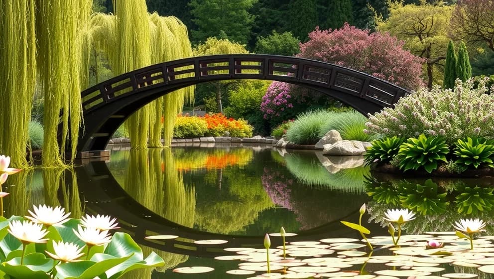 Konstnärens trädgård i Giverny