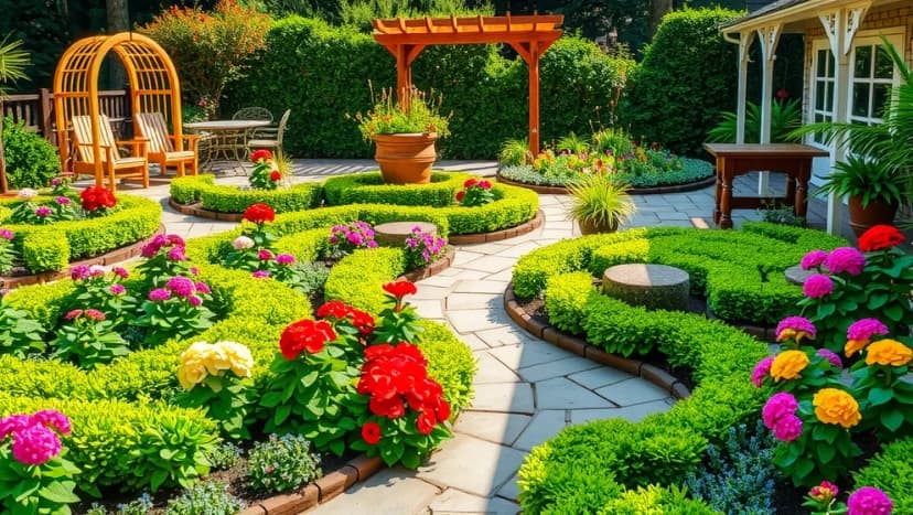 Maj-Lis Petterssons trädgård en grön oasis