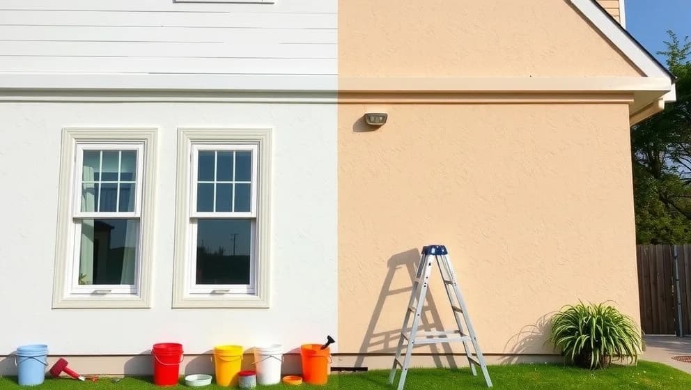 Måla fasad steg för steg som proffs