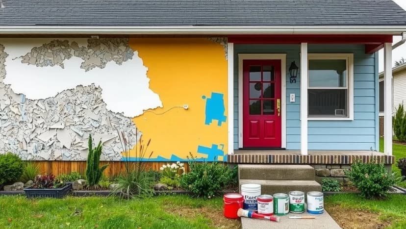 Vad kostar det att måla om fasad