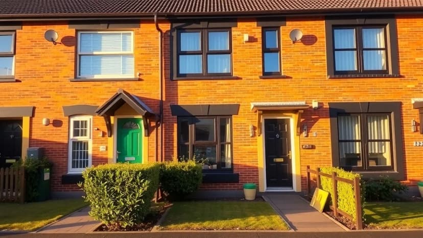 Radhus till salu i Lund idag