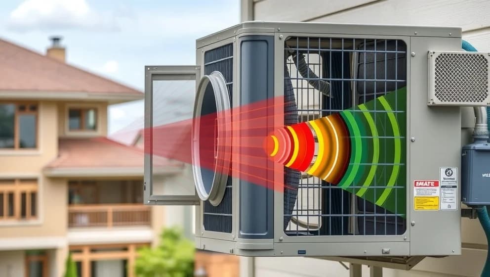 Störande ljud från ventilation utomhus