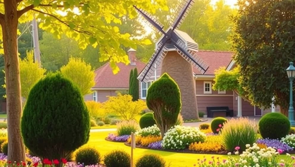 Väderkvarn trädgård till salu