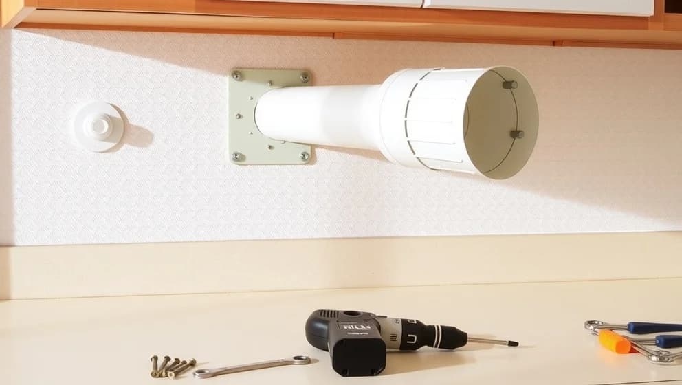 Ventilationsköksfläkt genom vägg installeras rätt