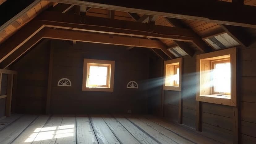 Ventilation vind gammalt hus