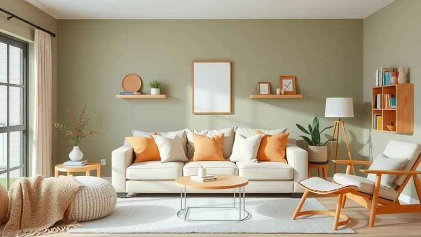 Vilka färger passar ihop med grönt inredning