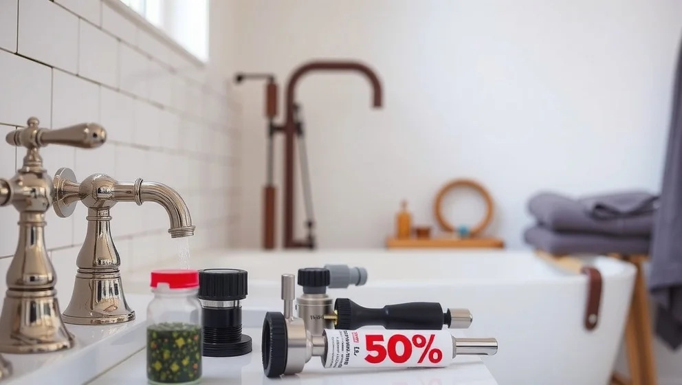 VVS och bad rabattkod sparar pengar hemma