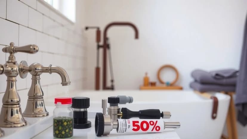 VVS och bad rabattkod sparar pengar hemma